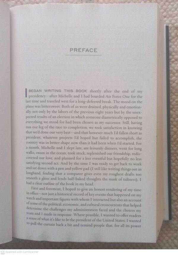 A Promised Land — Barack Obama secondhand book