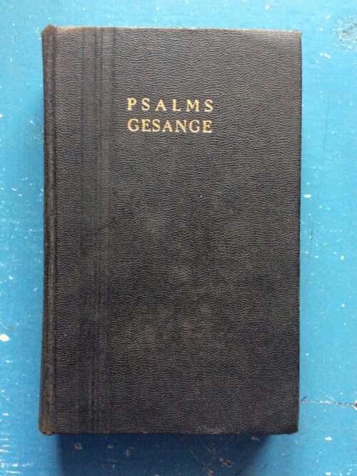Die Berymde Psalms saam met die Evangeliese Gesange secondhand book