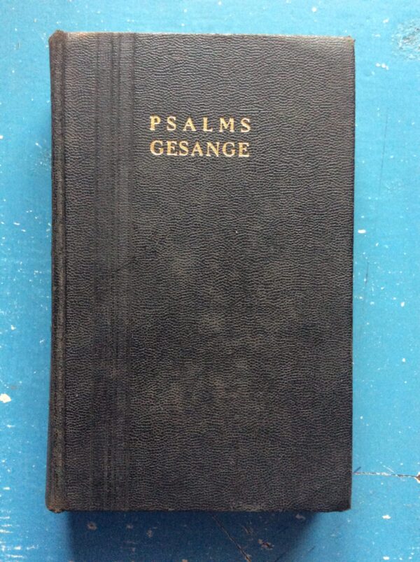 Die Berymde Psalms saam met die Evangeliese Gesange secondhand book