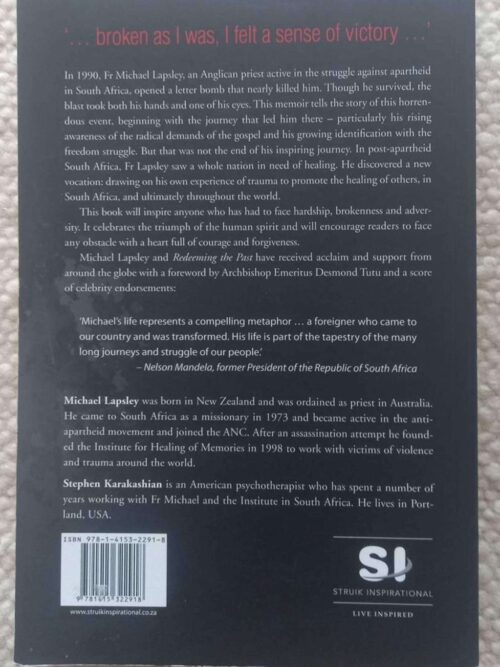 Redeeming The Past – Michael Lapsley secondhand book