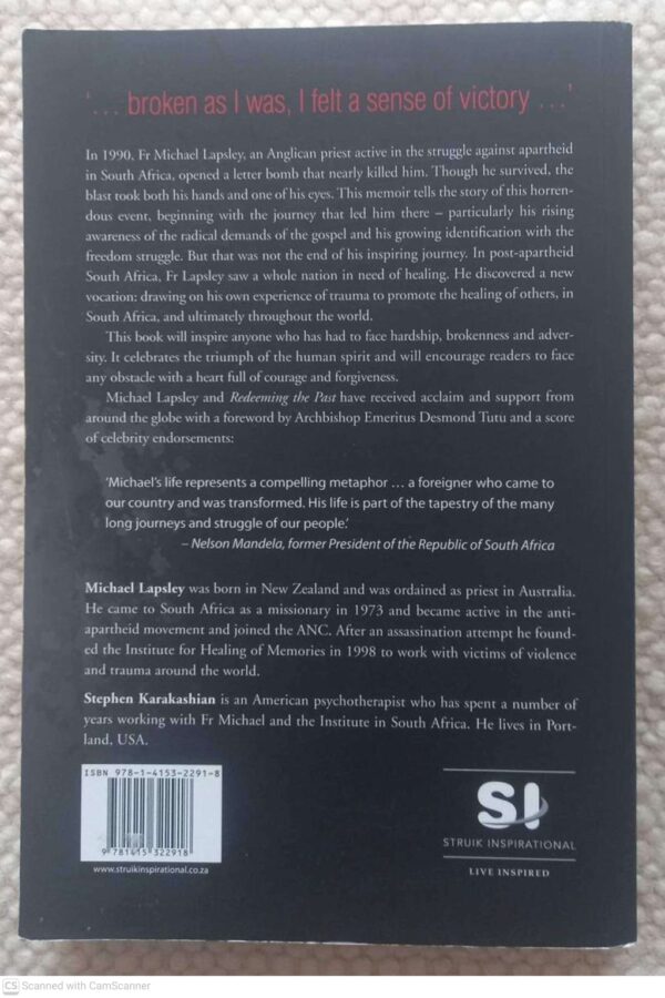 Redeeming The Past – Michael Lapsley secondhand book