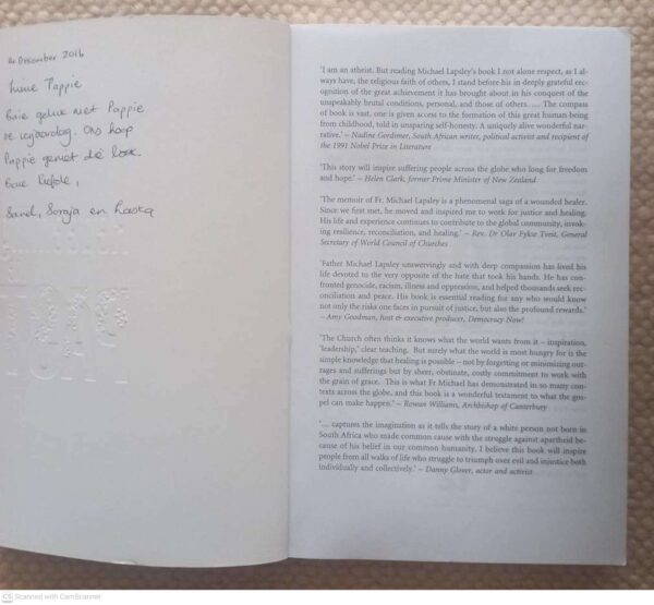 Redeeming The Past – Michael Lapsley secondhand book