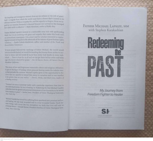 Redeeming The Past – Michael Lapsley secondhand book