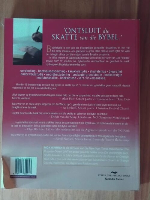 Rick Warren Se Bybelstudiemetodes secondhand book