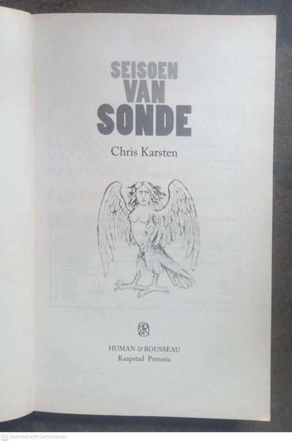 Seisoen Van Sonde – Chris Karsten secondhand book