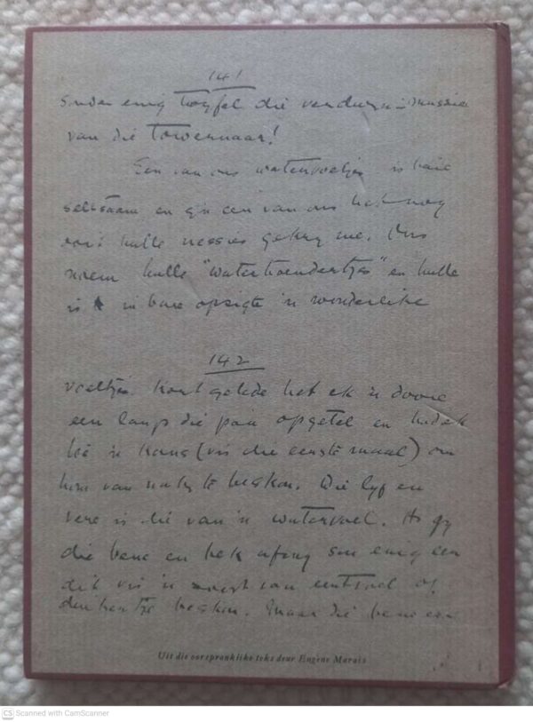 Die Skepbekertjie — Eugène Marais secondhand book