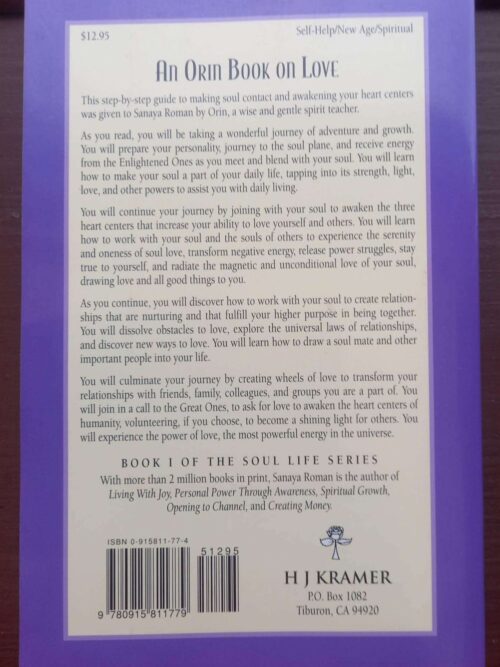 Soul Love: Awakening Your Heart Centers — Sanaya Roman secondhand book