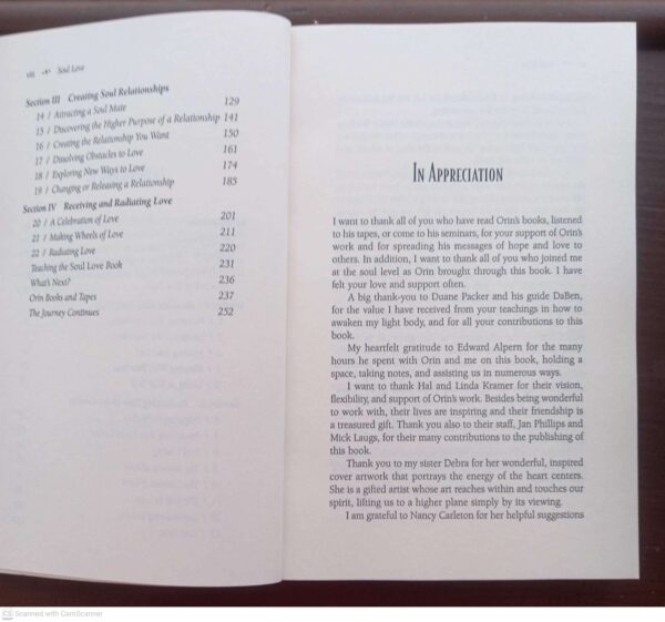 Soul Love: Awakening Your Heart Centers — Sanaya Roman secondhand book