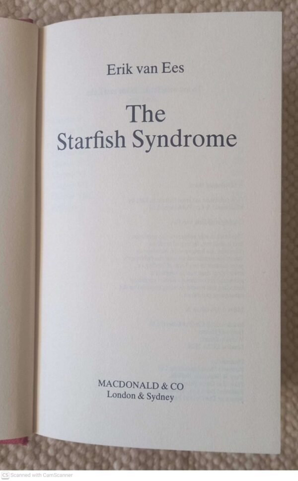 Starfish Syndrome5 The Starfish Syndrome — Erik Van Ees secondhand book
