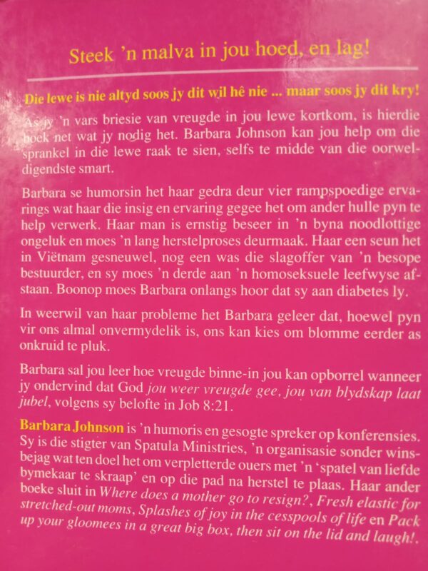 Steek ‘n Malva In Jou Hoed En Lag! – Barbara Johnson secondhand book