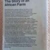The Story Of An African Farm — Olive Schreiner secondhand book