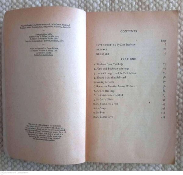 The Story Of An African Farm — Olive Schreiner secondhand book