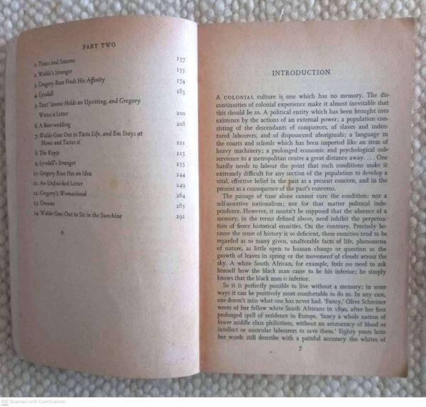 The Story Of An African Farm — Olive Schreiner secondhand book