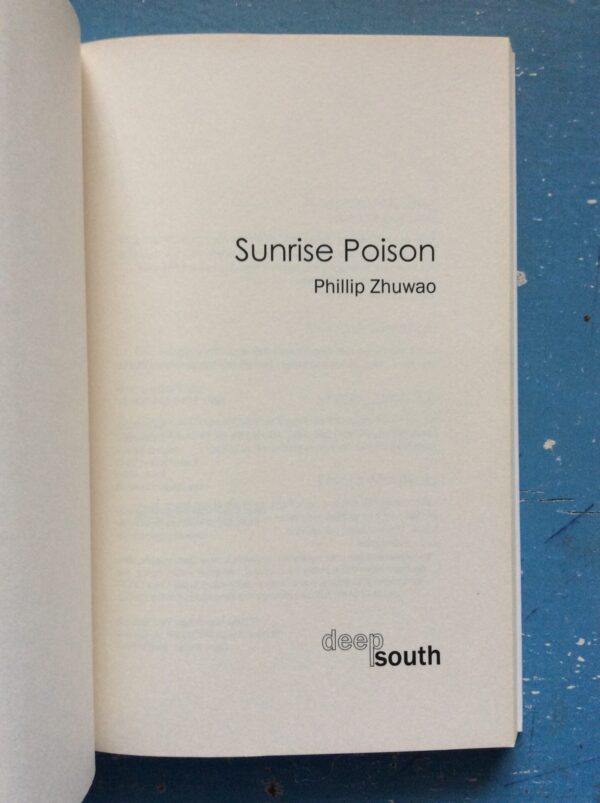 Sunrise Poison – Phillip Zhuwao secondhand book