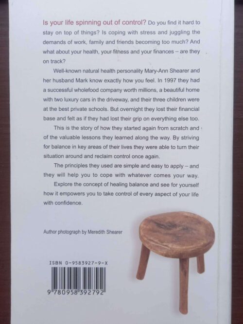 Take Control The Natural Way – Mary-Ann & Mark Shearer secondhand book