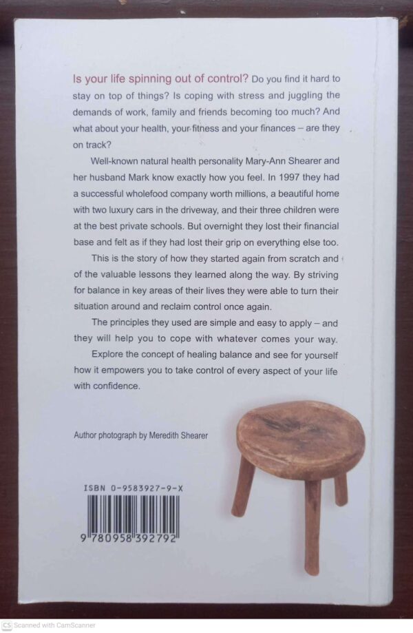 Take Control The Natural Way – Mary-Ann & Mark Shearer secondhand book