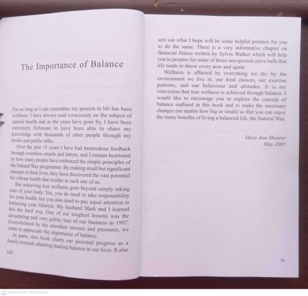 Take Control The Natural Way – Mary-Ann & Mark Shearer secondhand book