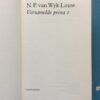 Versamelde Prosa 1 - Title Page Versamelde Prosa 1 – N. P. van Wyk Louw secondhand book