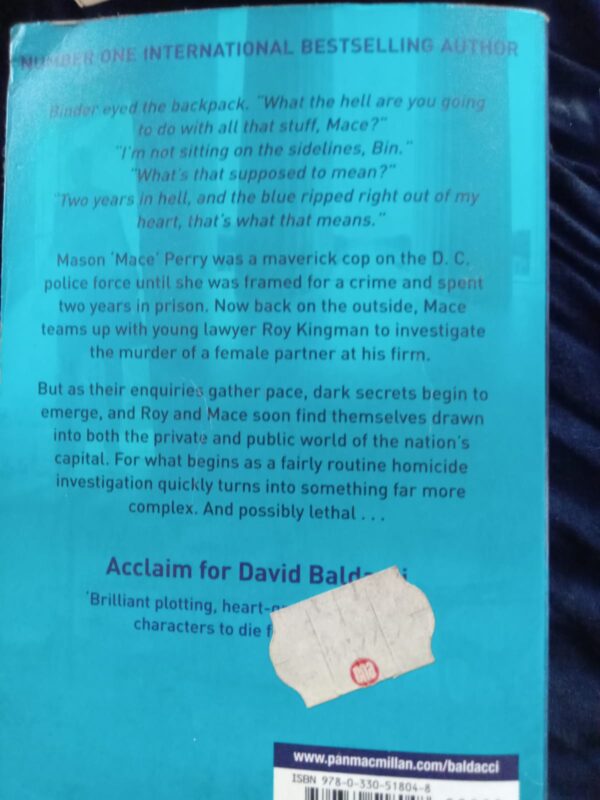 True Blue – David Baldacci secondhand book