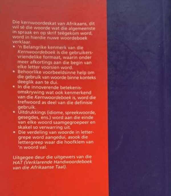 Kernwoordeboek – F.F. Odendal secondhand book