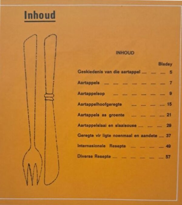 Keurige Aartappelresepte – Die Aartappelraad secondhand book