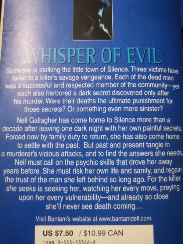 Whisper Of Evil – Kay Hooper secondhand book