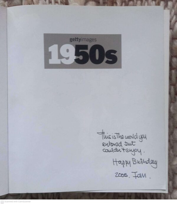 Getty Images: 1950s — Nick Yapp secondhand book