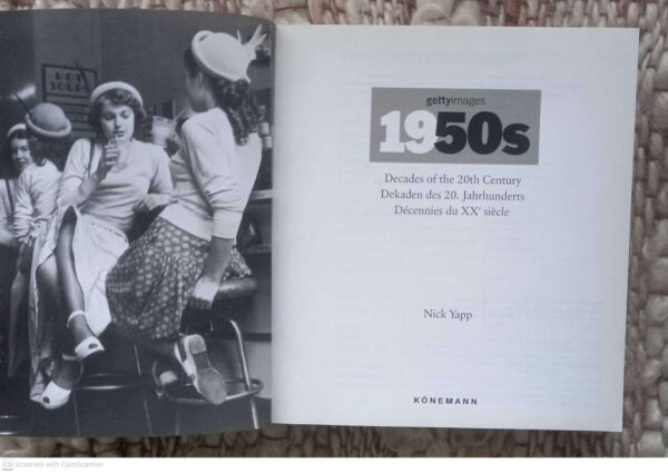 Getty Images: 1950s — Nick Yapp secondhand book