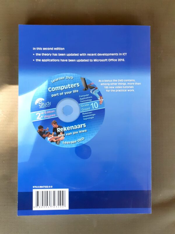 Computers, Part Of Your Life – Grade 10 secondhand book