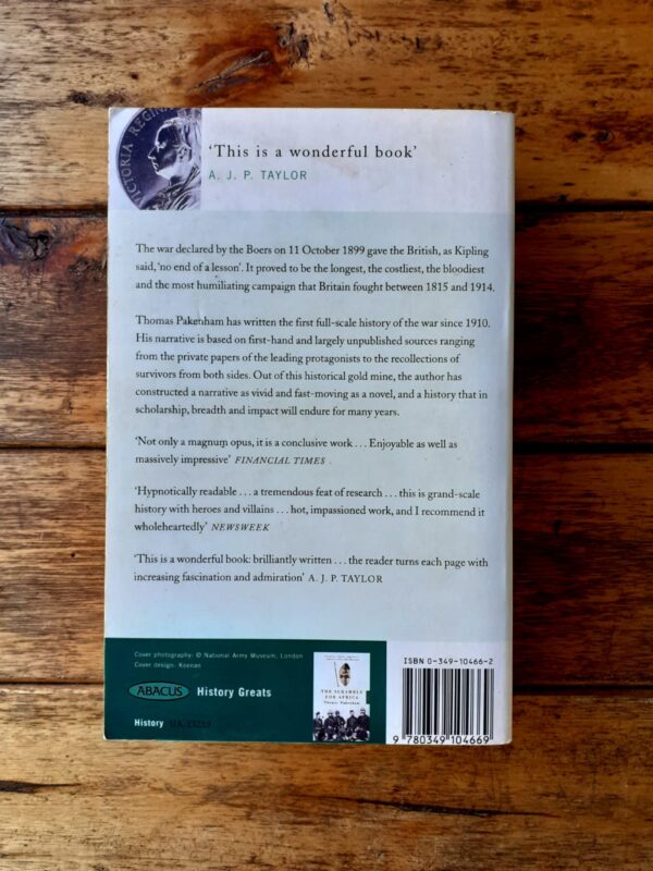 The Boer War – Thomas Pakenham secondhand book