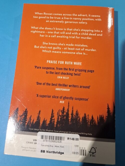 The Turn Of The Key – Ruth Ware secondhand book