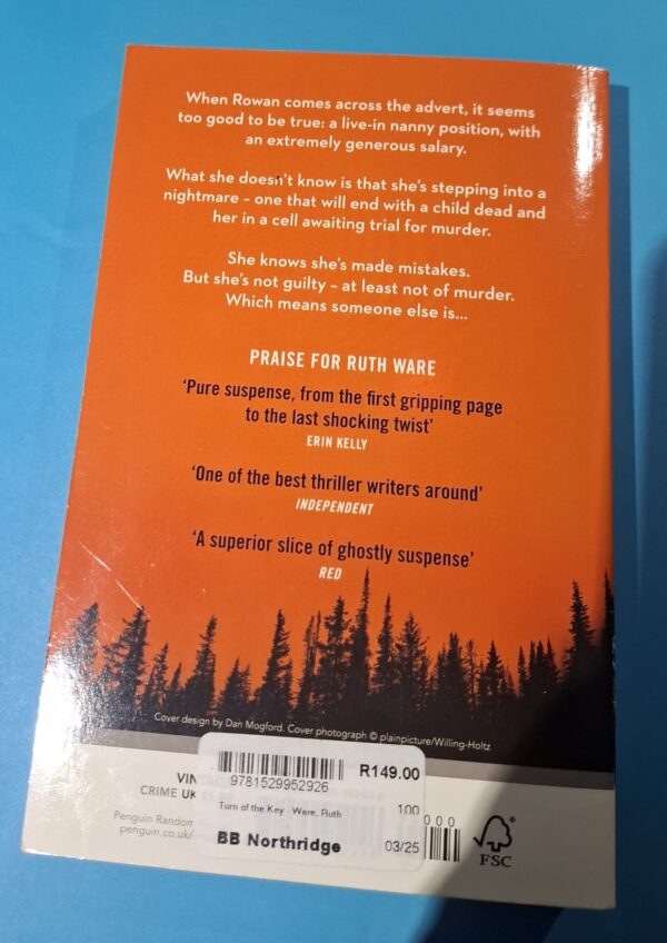 The Turn Of The Key – Ruth Ware secondhand book