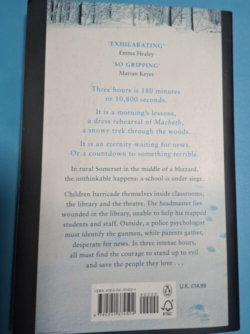 Three Hours – Rosamund Lupton secondhand book