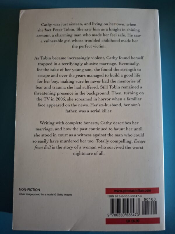 Escape From Evil – Cathy Wilson secondhand book