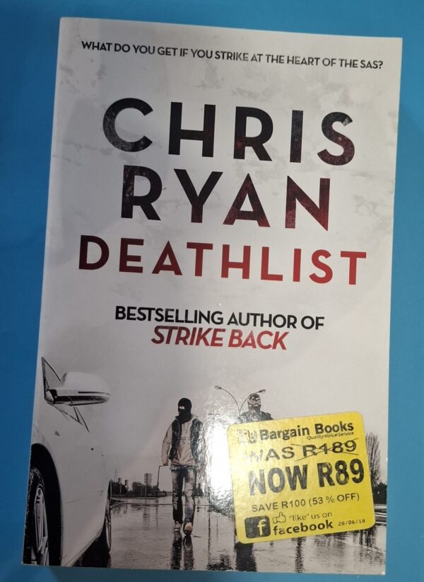 Deathlist – Chris Ryan secondhand book