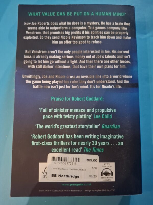 One False Move – Robert Goddard secondhand book