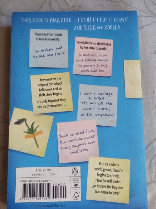 All the Bright Places – Jennifer Niven secondhand book