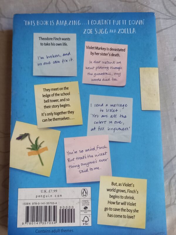 All the Bright Places – Jennifer Niven secondhand book