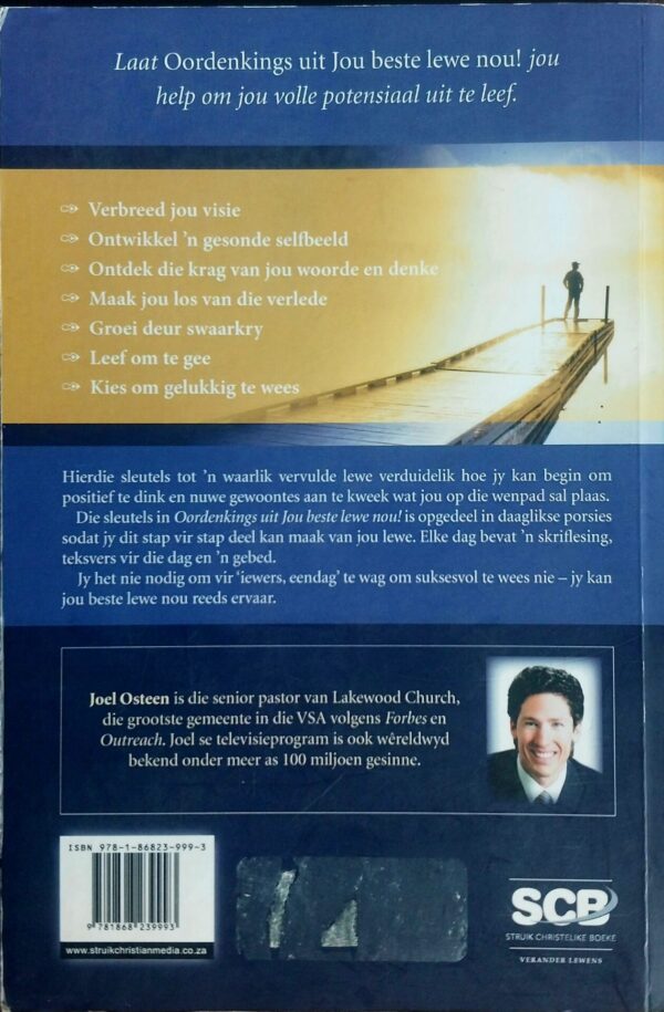 Oordenkings Uit Jou Beste Lewe Nou! – Joel Osteen secondhand book