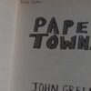 Paper Towns – John Green secondhand book