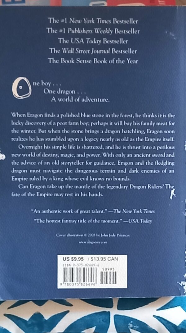 Eragon – Christopher Paolini secondhand book