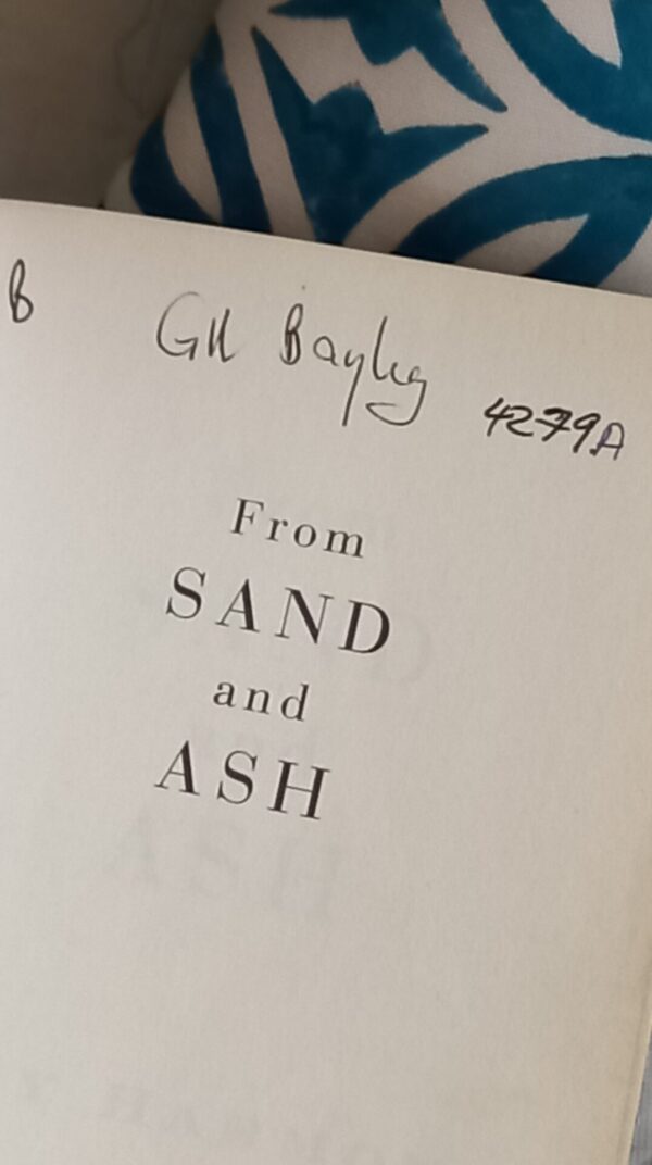 From Sand and Ash – Amy Harmon secondhand book
