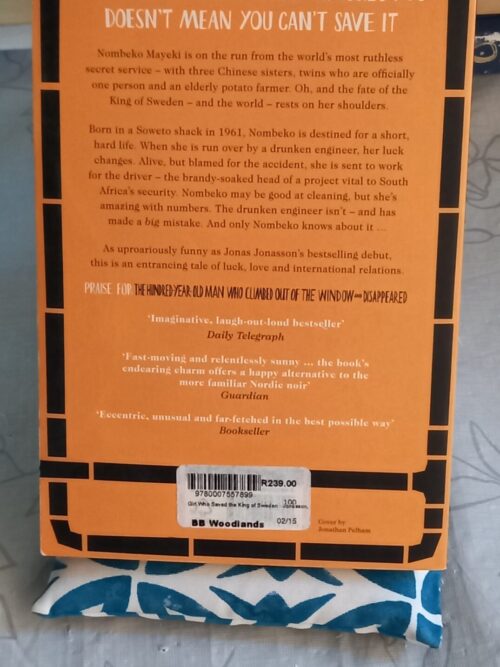 The Girl Who Saved The King Of Sweden – Jonas Jonasson secondhand book