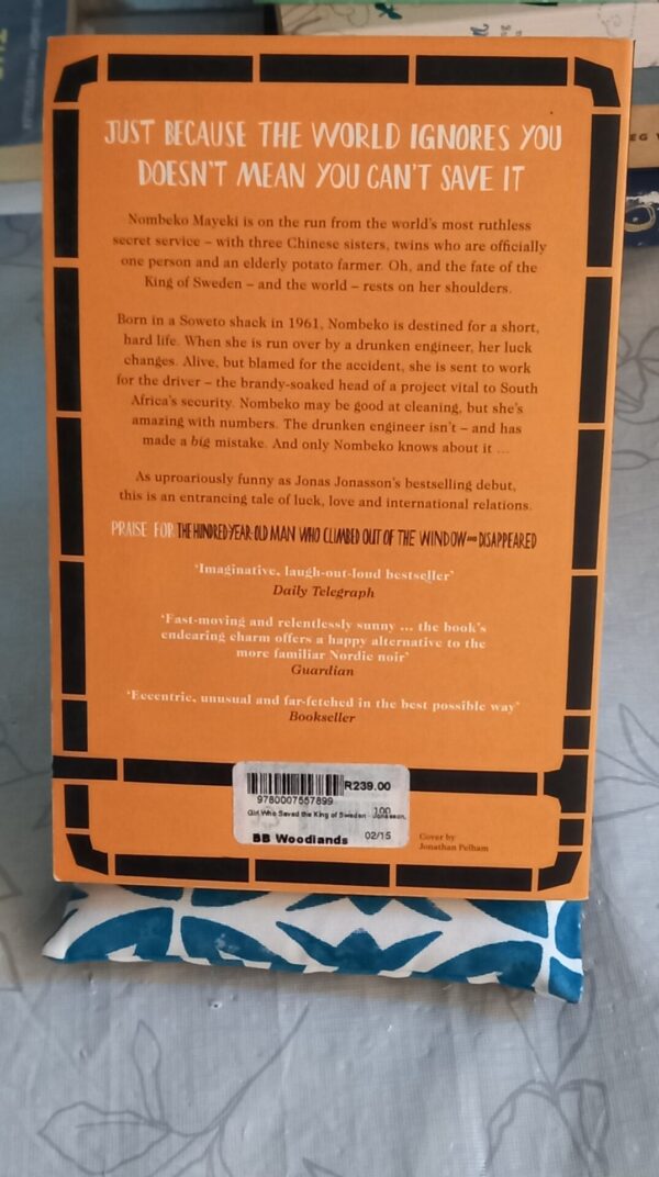 20260526_163619 The Girl Who Saved The King Of Sweden – Jonas Jonasson secondhand book
