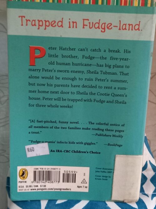 Fudge-a-Mania – Judy Blume secondhand book