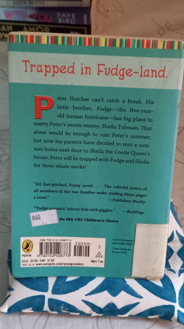 20260528_165200 Fudge-a-Mania – Judy Blume secondhand book