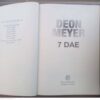 7 Dae – Deon Meyer secondhand book