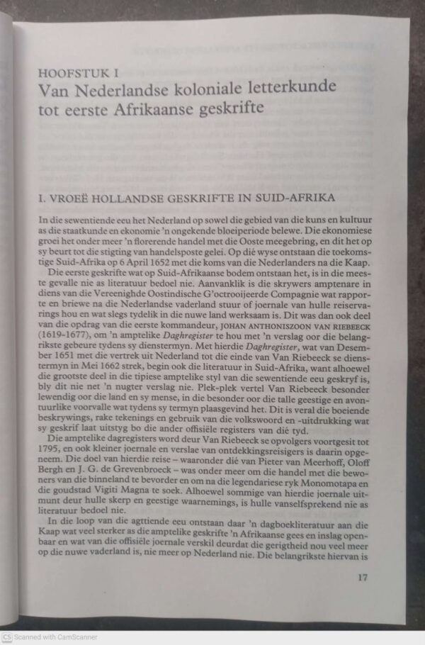 Die Afrikaanse Literatuur, 1652-1987 — J. C. Kannemeyer secondhand book