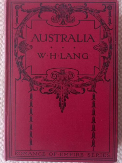 Australia — W. H. Lang secondhand book