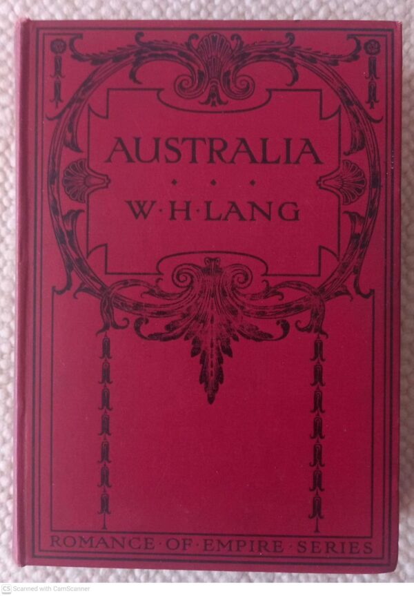Australia — W. H. Lang secondhand book